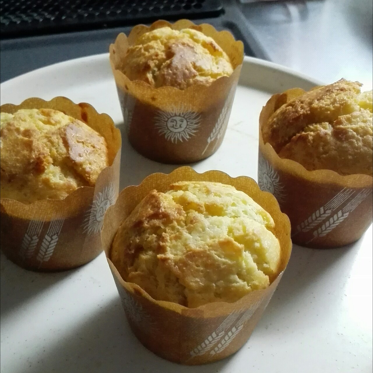 马芬 纸杯蛋糕cupcake香蕉松糕