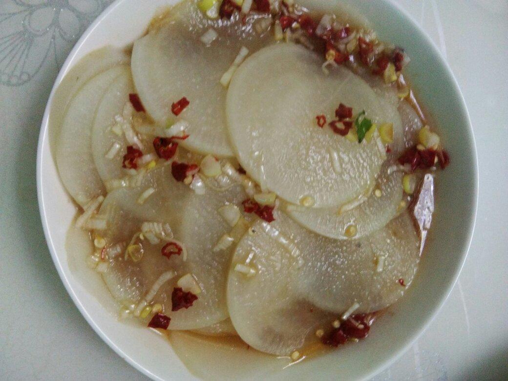 清蒸白萝卜