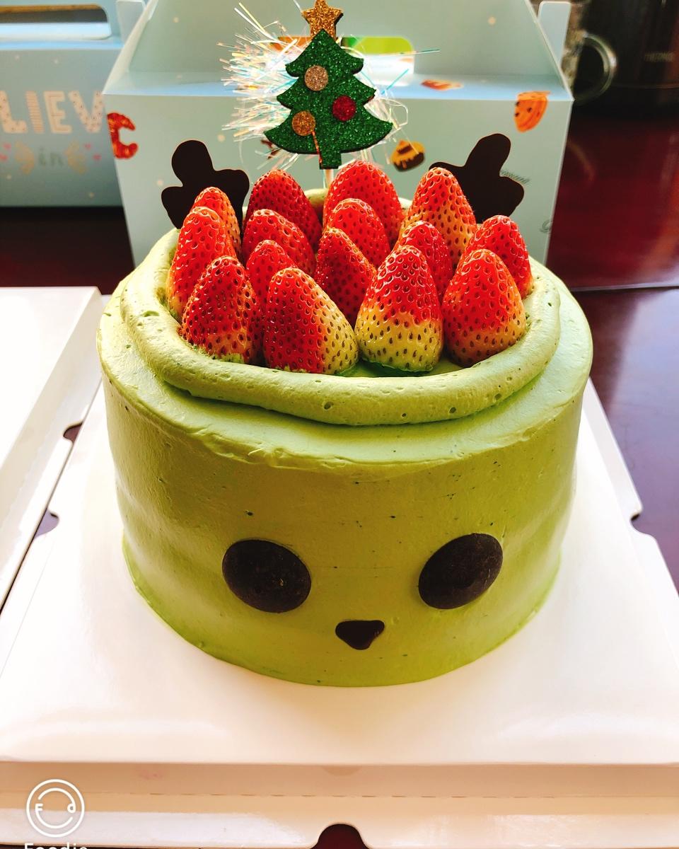 日式抹茶香缇蛋糕4寸