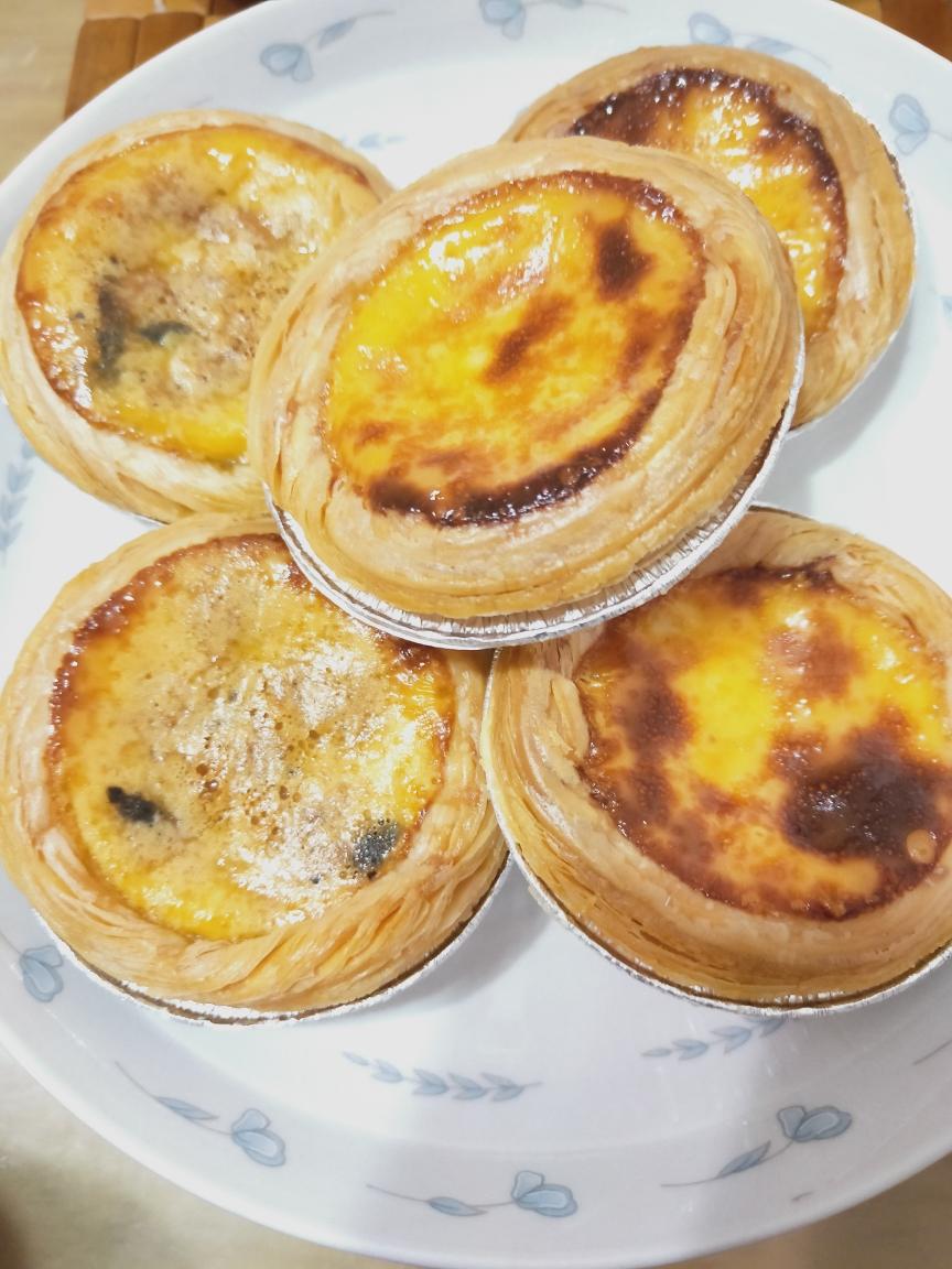 肉松蛋挞简单版的做法