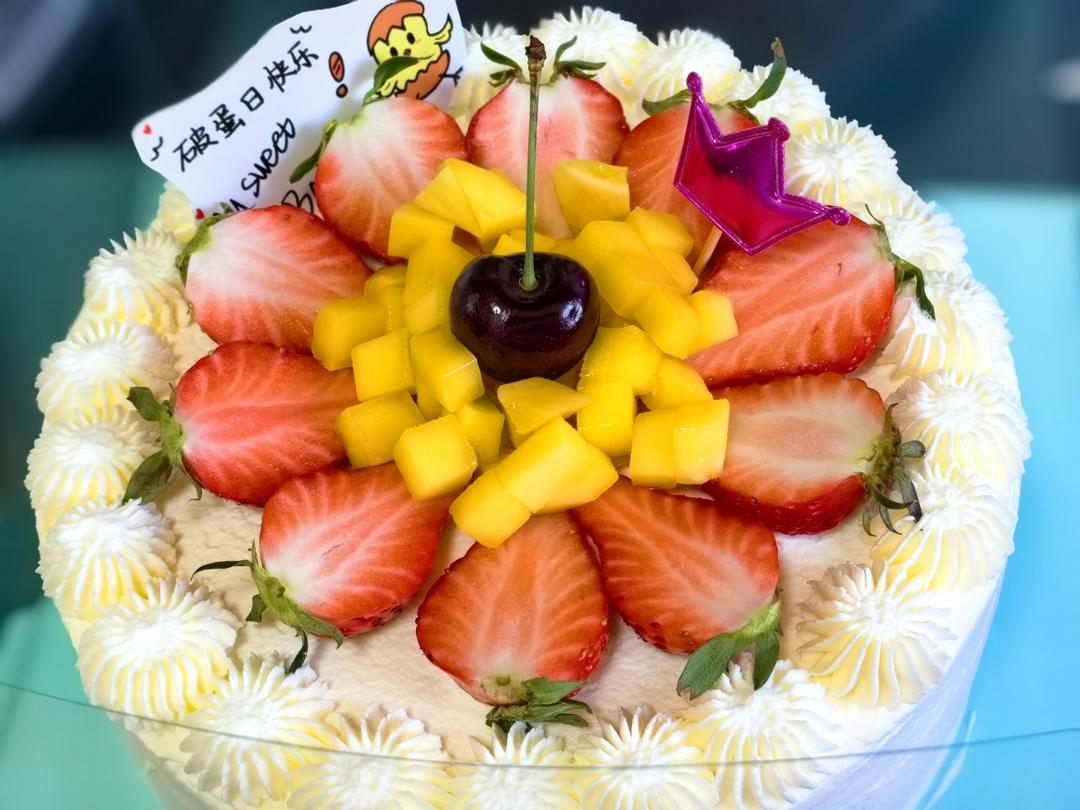 视频菜谱:原味戚风蛋糕8寸戚风蛋糕不裂