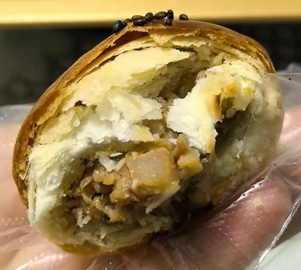 榨菜鲜肉月饼