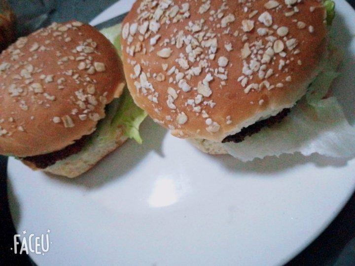 简单免揉——松软汉堡胚