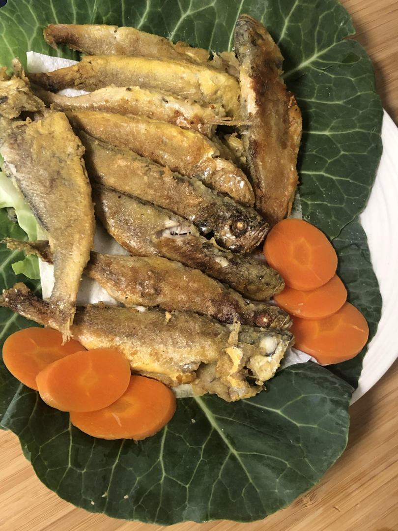酥炸小黄鱼～吸油少