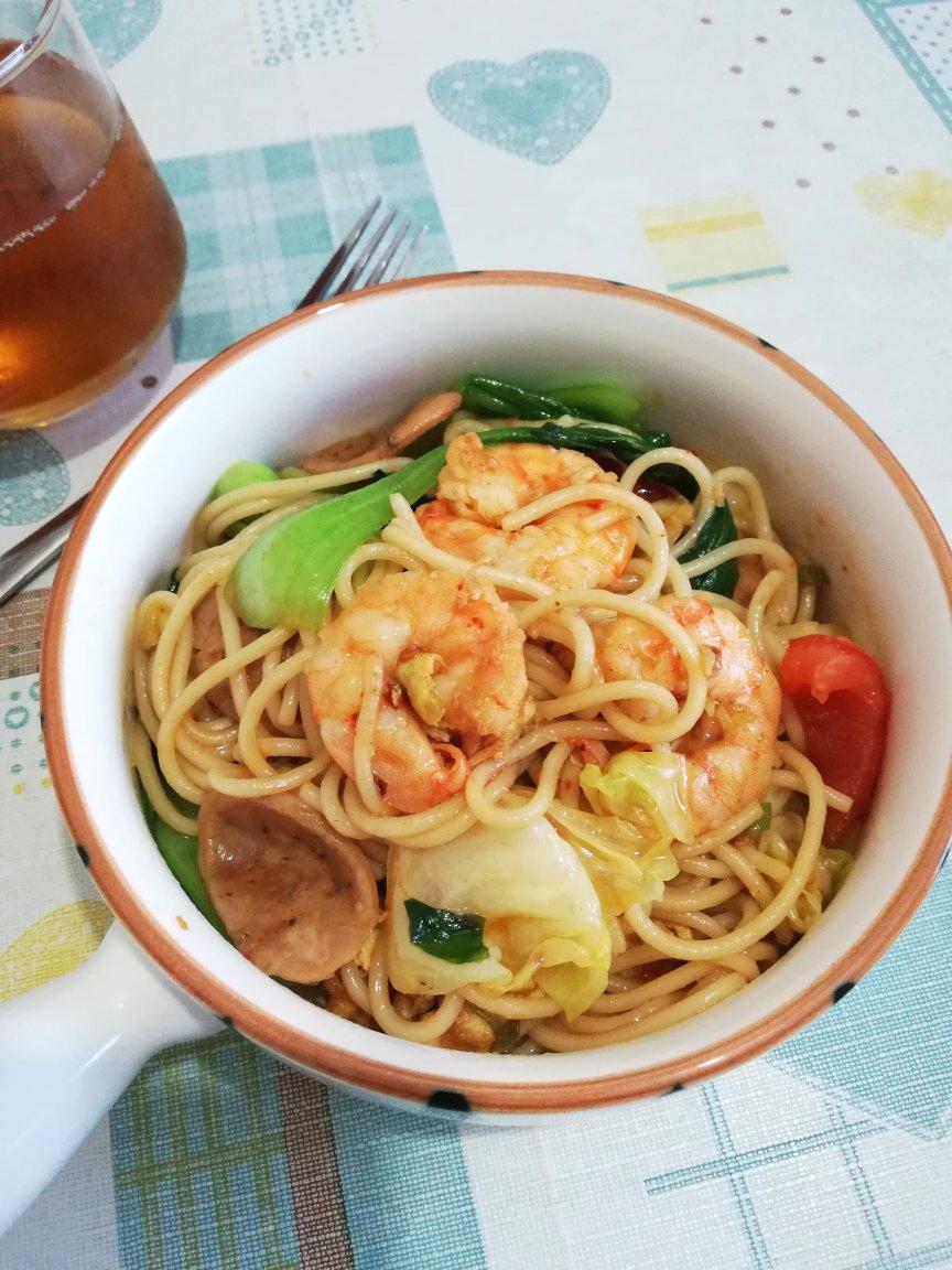 🍜最简单最好吃的家常炒面