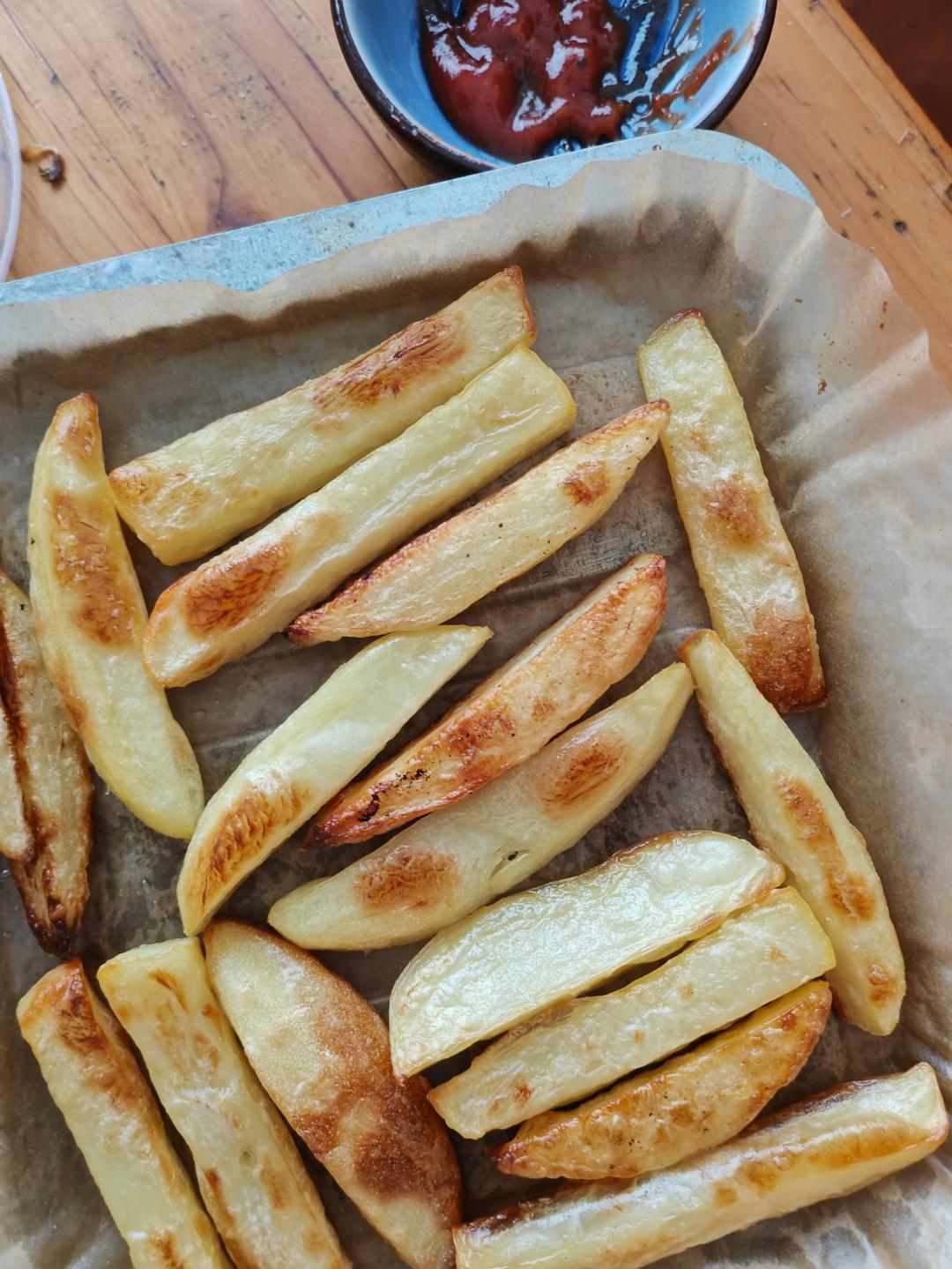 不输麦当劳的健康薯条（烤箱版）