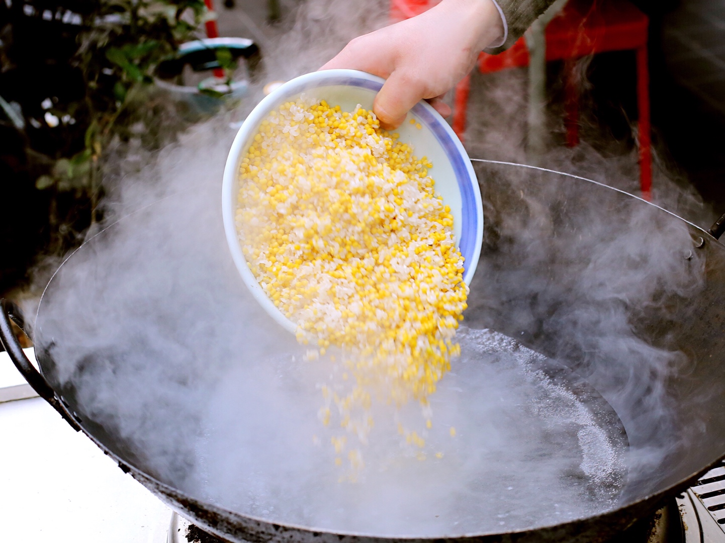 豆捞稀饭，介于四川豆汤饭和潮汕粥之间的稀饭的做法 步骤3