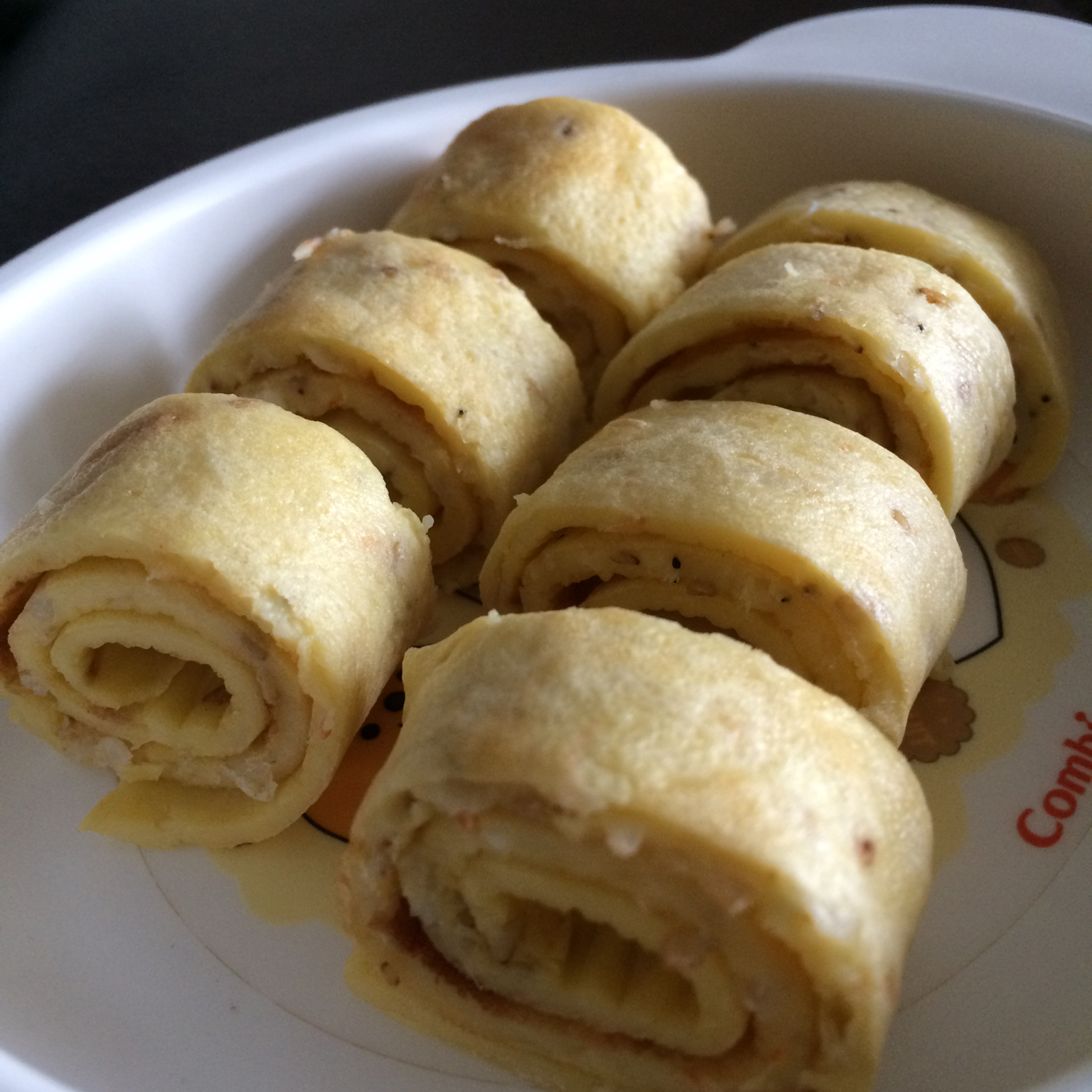 虾皮芝麻鸡蛋饼 宝宝辅食