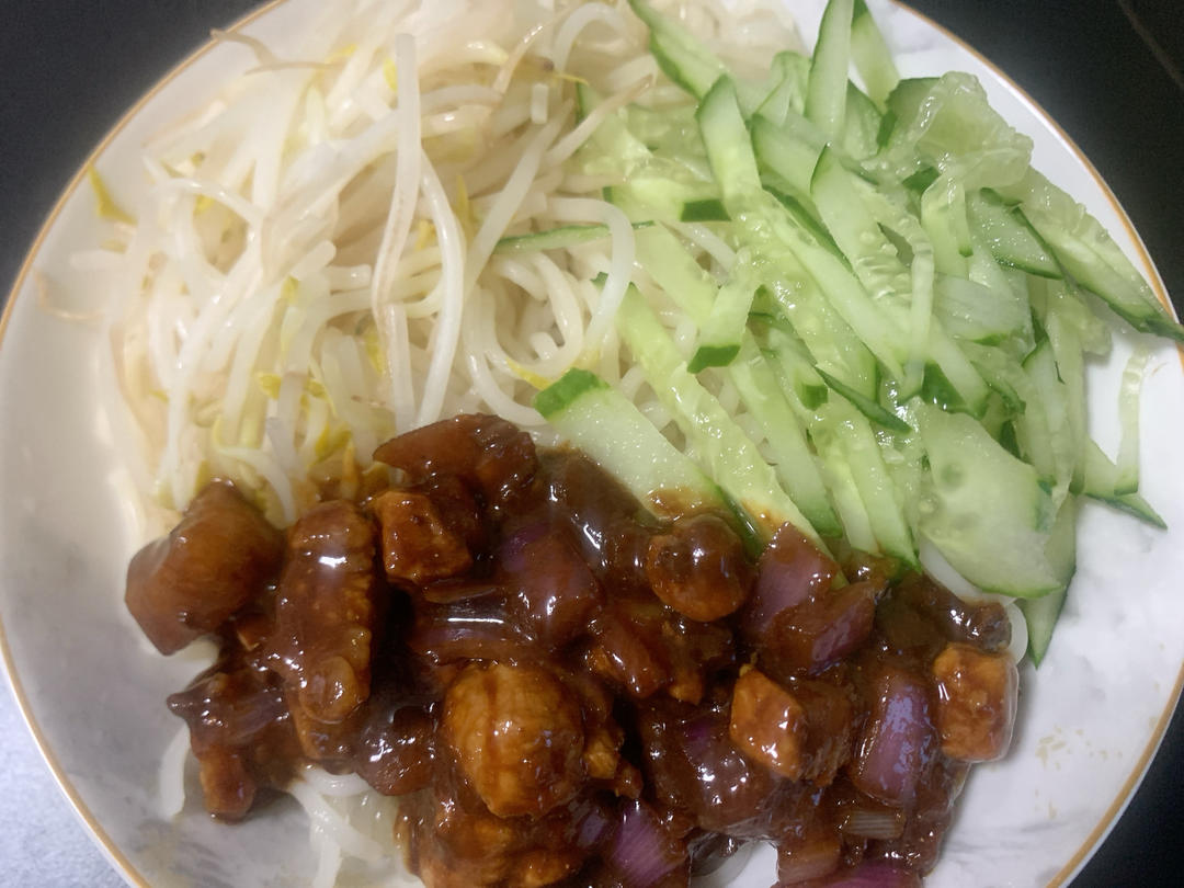 老北京炸酱面（家庭版制作🏡经典老味道🤓🤓）