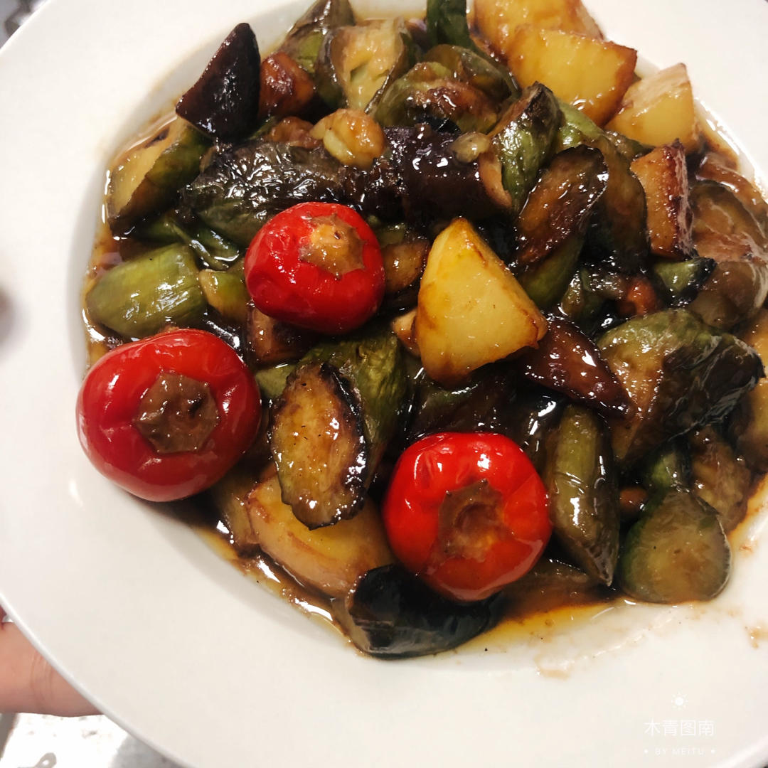 东北地道的《地三鲜》