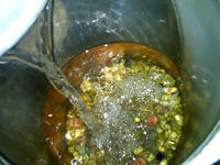 绿豆百合莲子豆浆的做法 步骤4