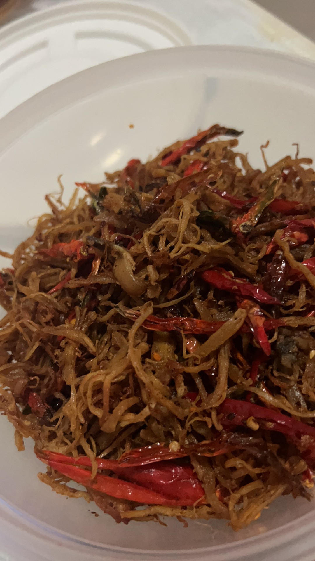 麻辣鸡丝