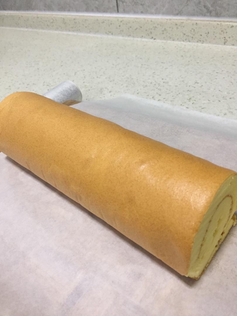 蛋糕卷这样做‼️不掉皮不开裂（小视频食谱）