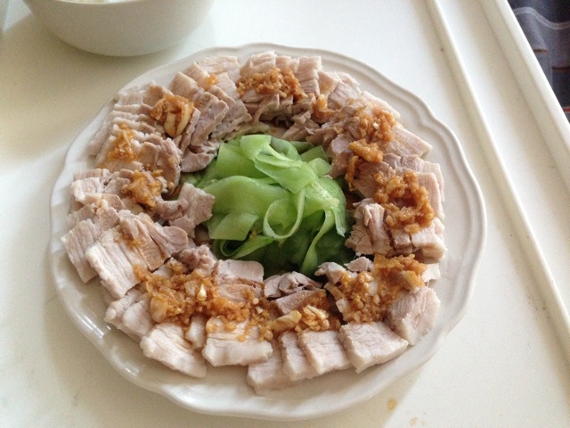 蒜泥白肉