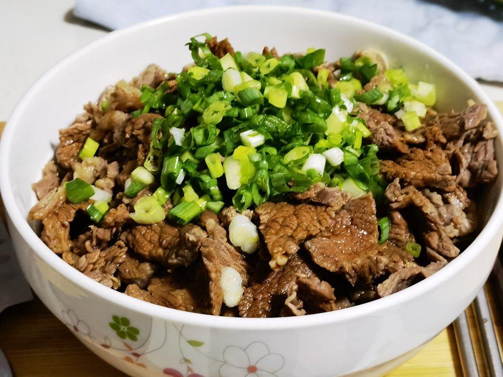白灼牛肉