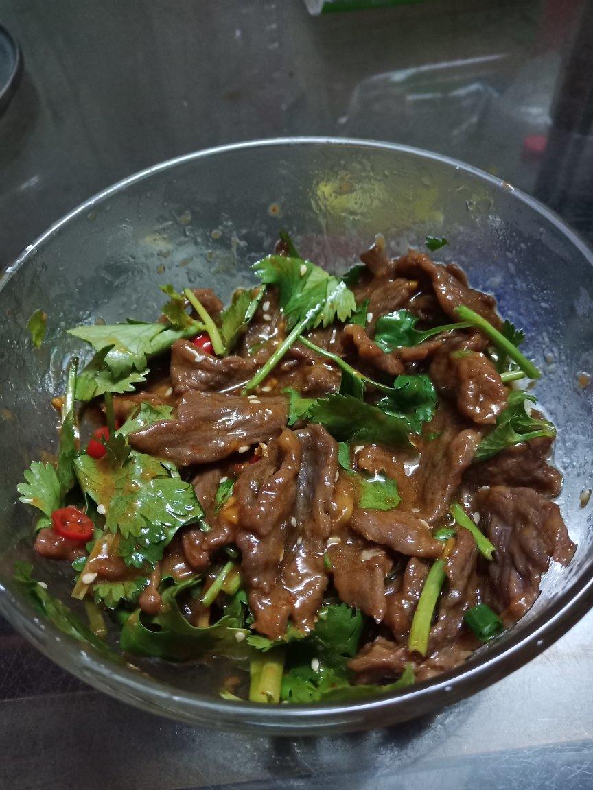 这个太绝了｜香菜拌牛肉‼️巨好吃