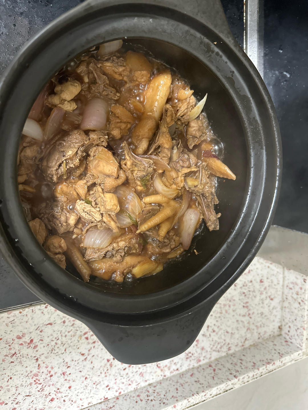 啫啫鸡煲-快手菜