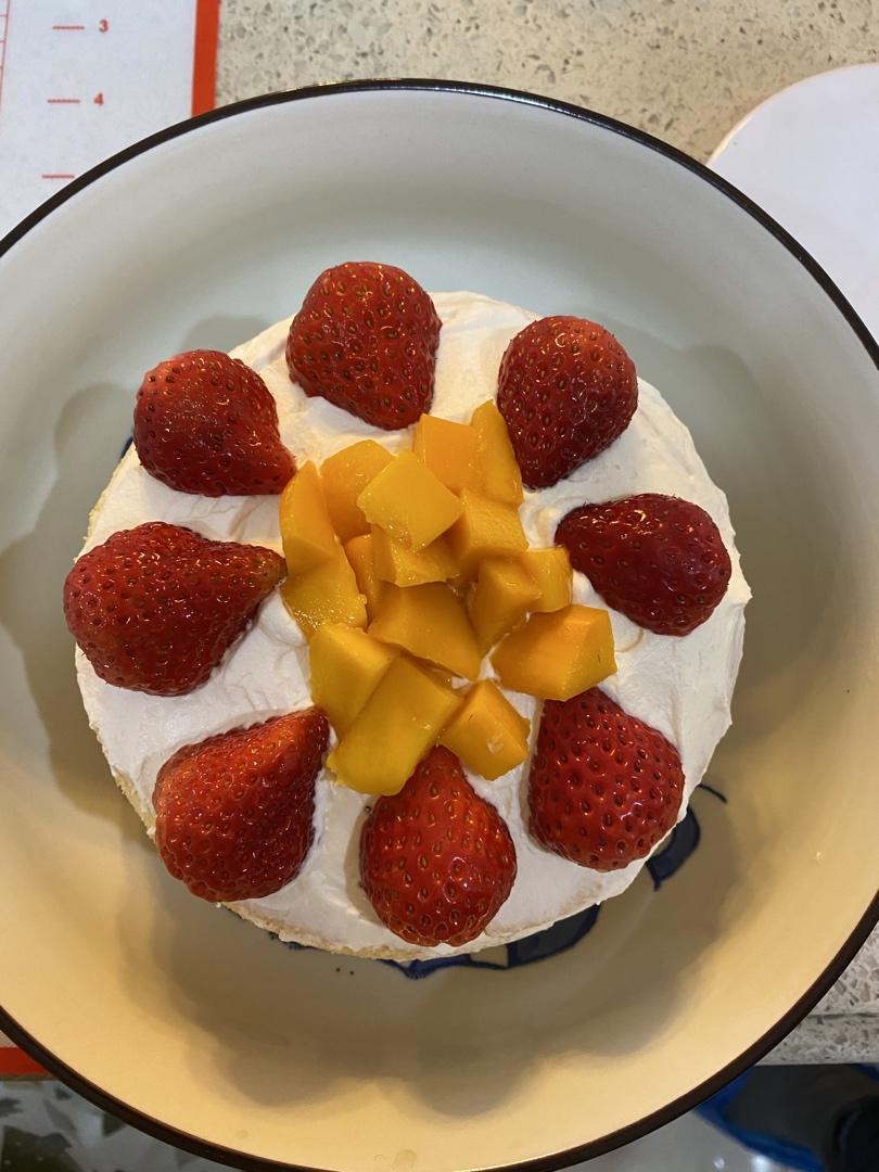 6寸&8寸戚风蛋糕（满模，不回缩，不开裂）方太烤箱（KQD50F-03A，03AE，50L）