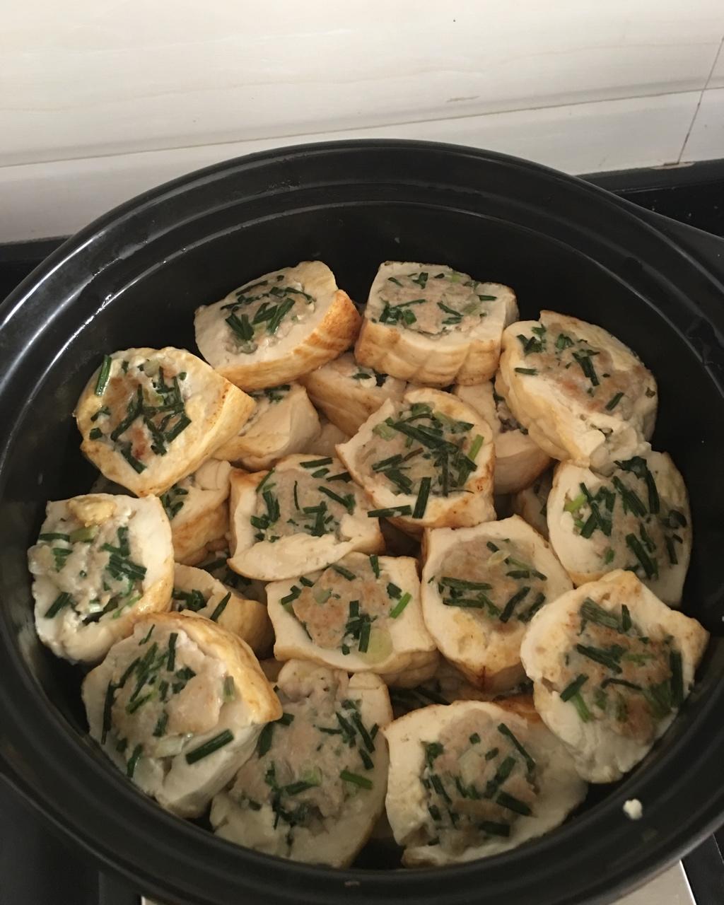 酿豆腐 豆腐箱 Tofu with Pork Mince Filling