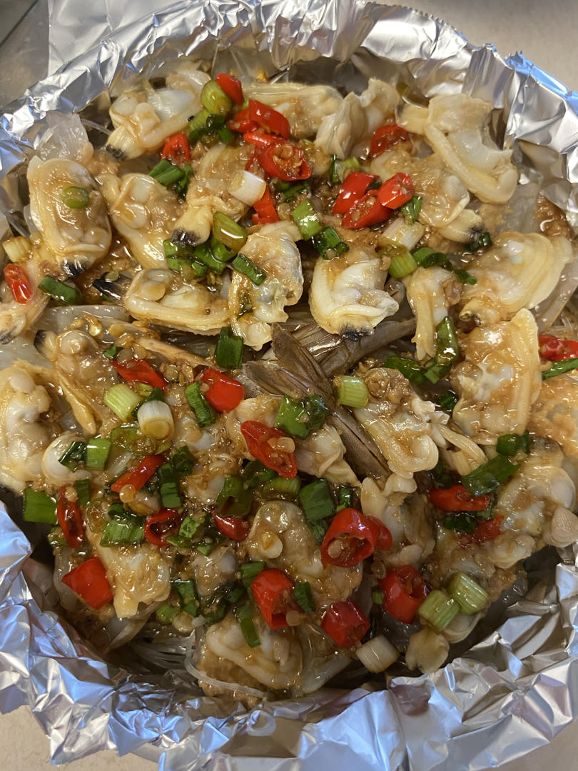 蒜蓉粉丝烤虾