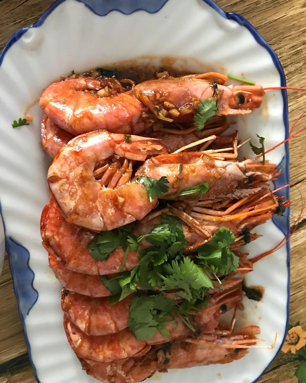 油焖阿根廷红虾