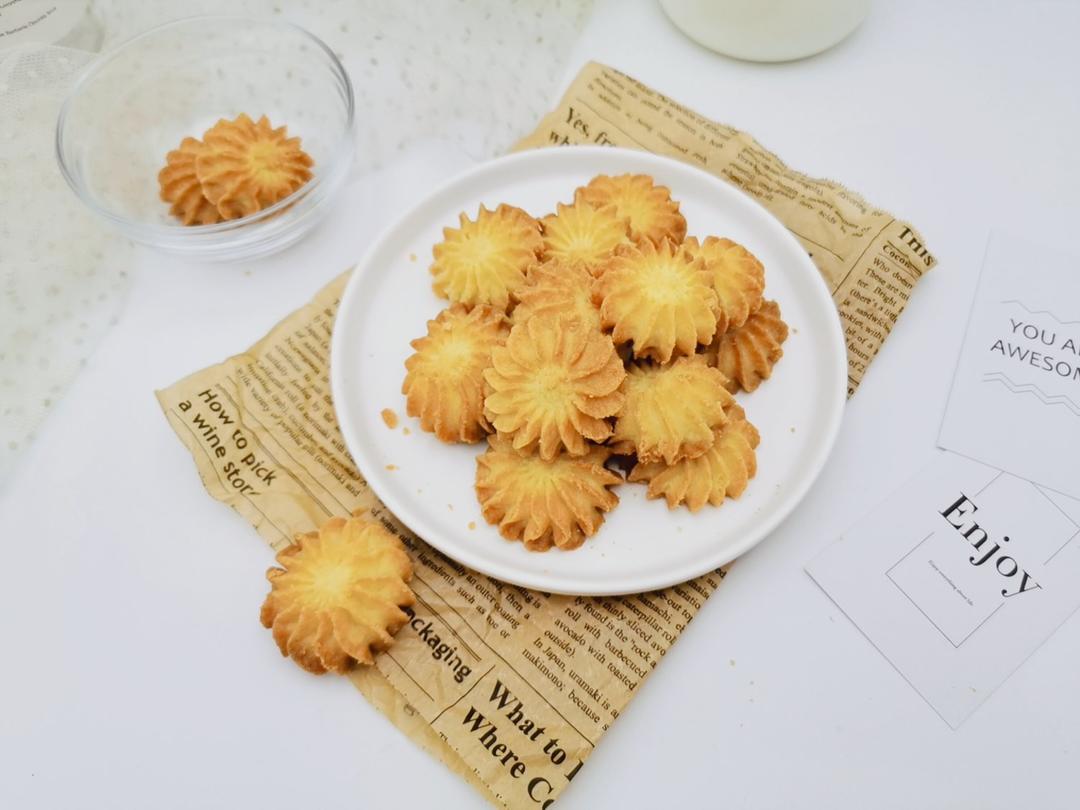 酥到掉渣~牛奶曲奇