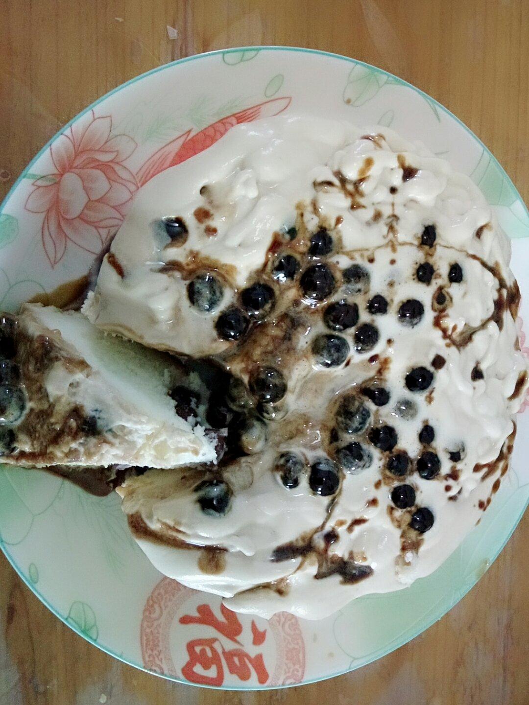 黑糖珍珠爆浆蛋糕