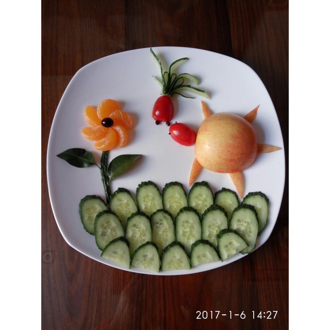 金鱼（草莓创意摆盘）