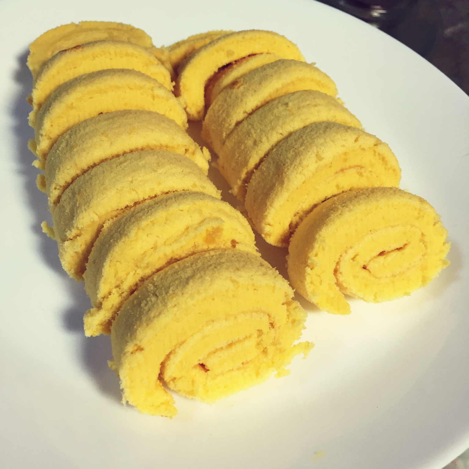 原味蛋糕卷