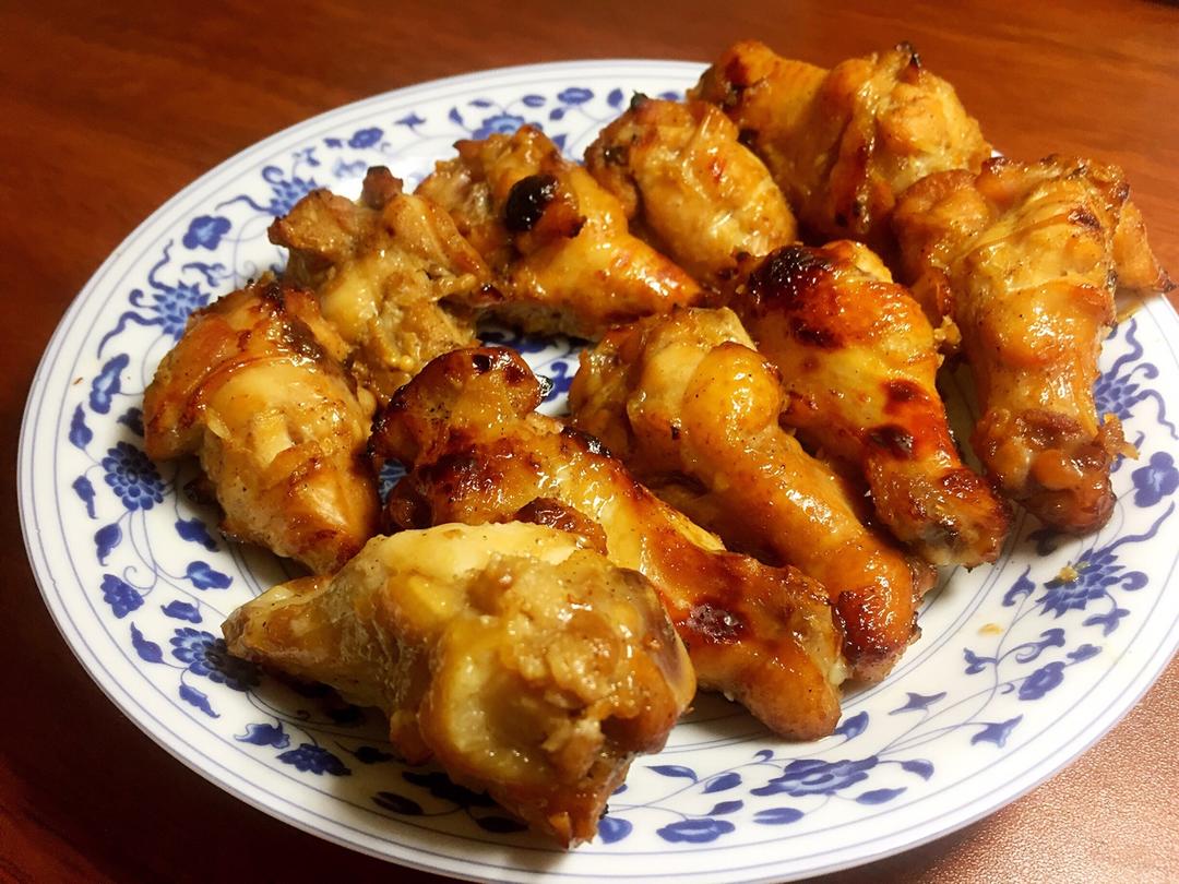 蜜汁鸡翅 Honey Coated Roast Chicken Wings