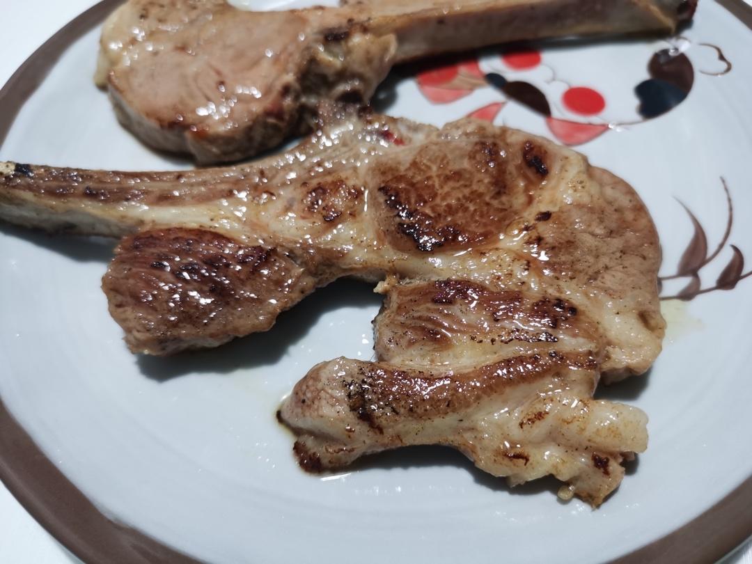 香煎小羊排（无油）