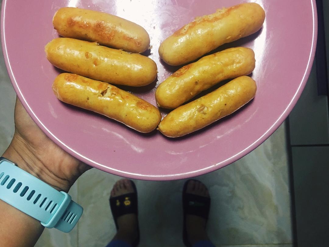 自制黑椒风味脆皮肠--多图详解手工灌肠