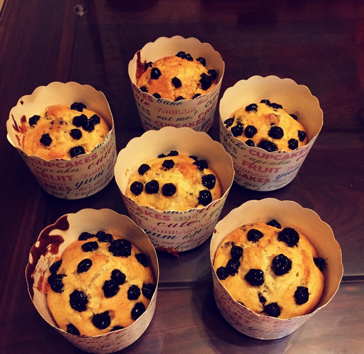 少女心的香蕉蔓越莓玛芬