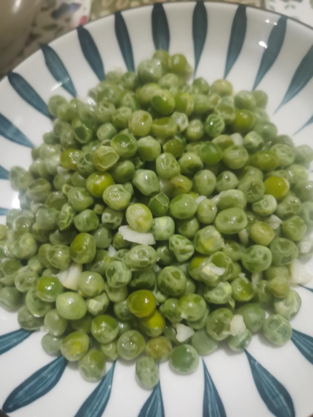 自带清甜超美味的素炒豌豆