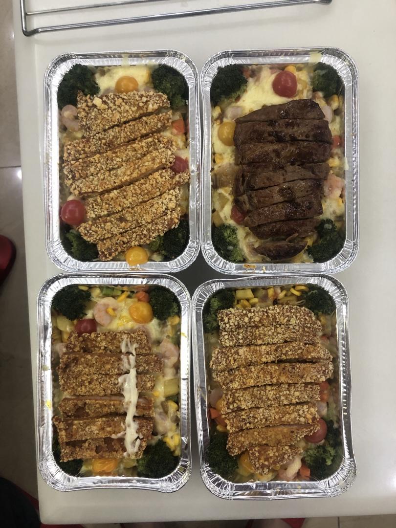 咖喱炸猪排便当【北鼎烤箱食谱】