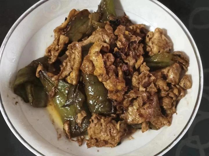超级下饭的虎皮青椒炒鸡蛋！三碗饭都不够
