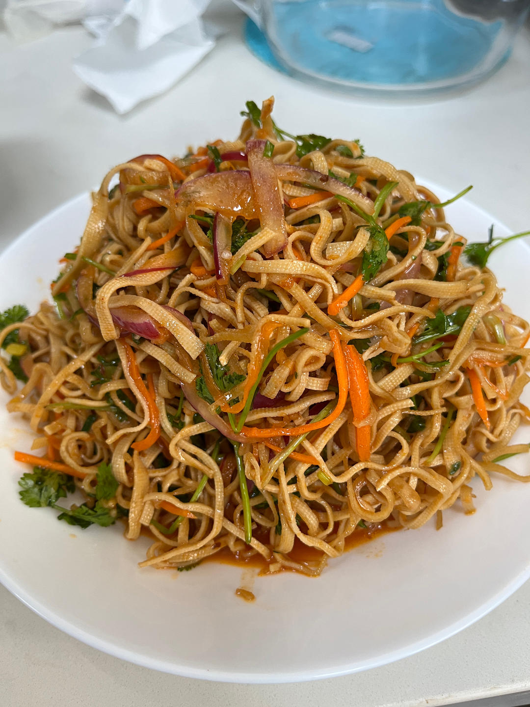 延边朝族拌干豆腐丝