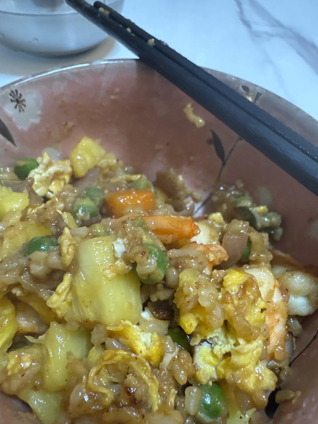 虾仁菠萝炒饭