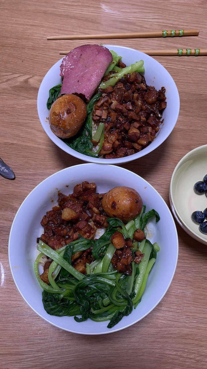 好吃到停不下来的卤肉饭