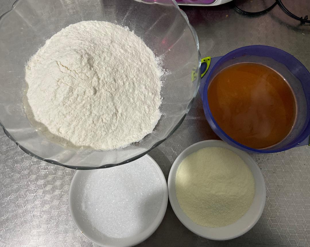 纯奶手撕吐司的做法 步骤1