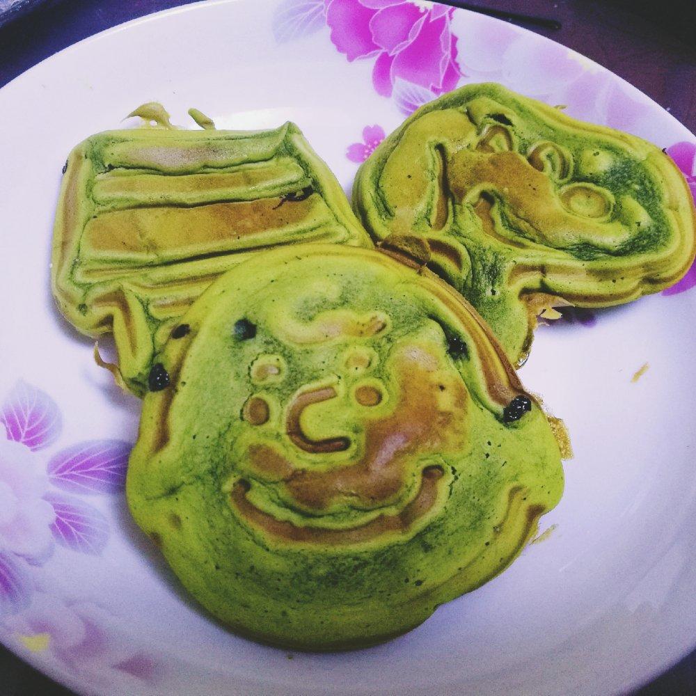 抹茶(可可)华夫饼~乐葵烤箱版