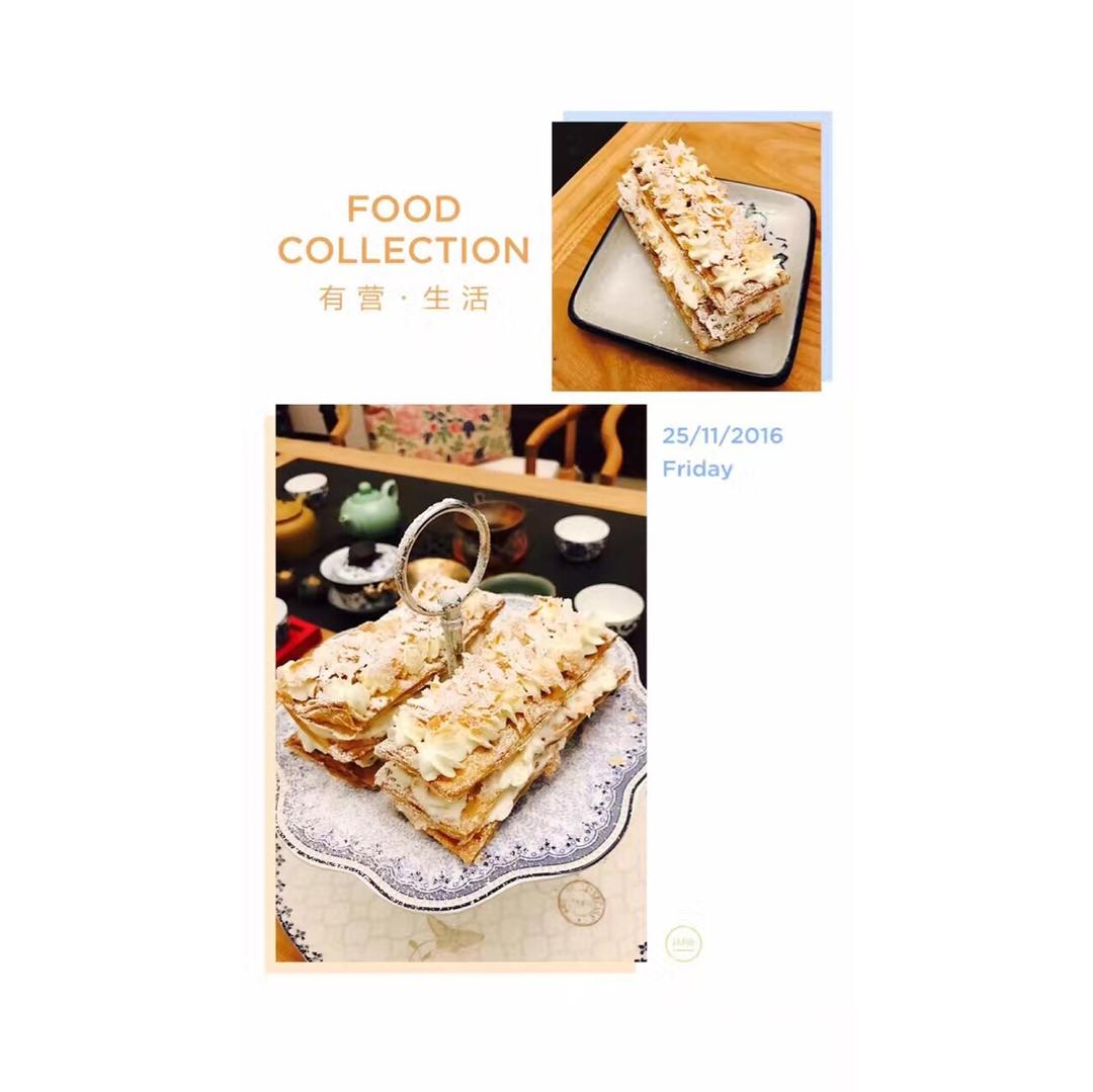 拿破仑酥蛋糕