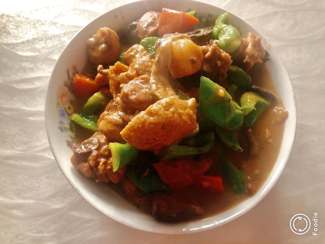 比饭店好吃很多倍的黄焖鸡
