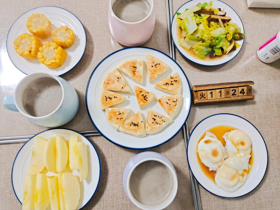 发面鸡蛋肉松饼