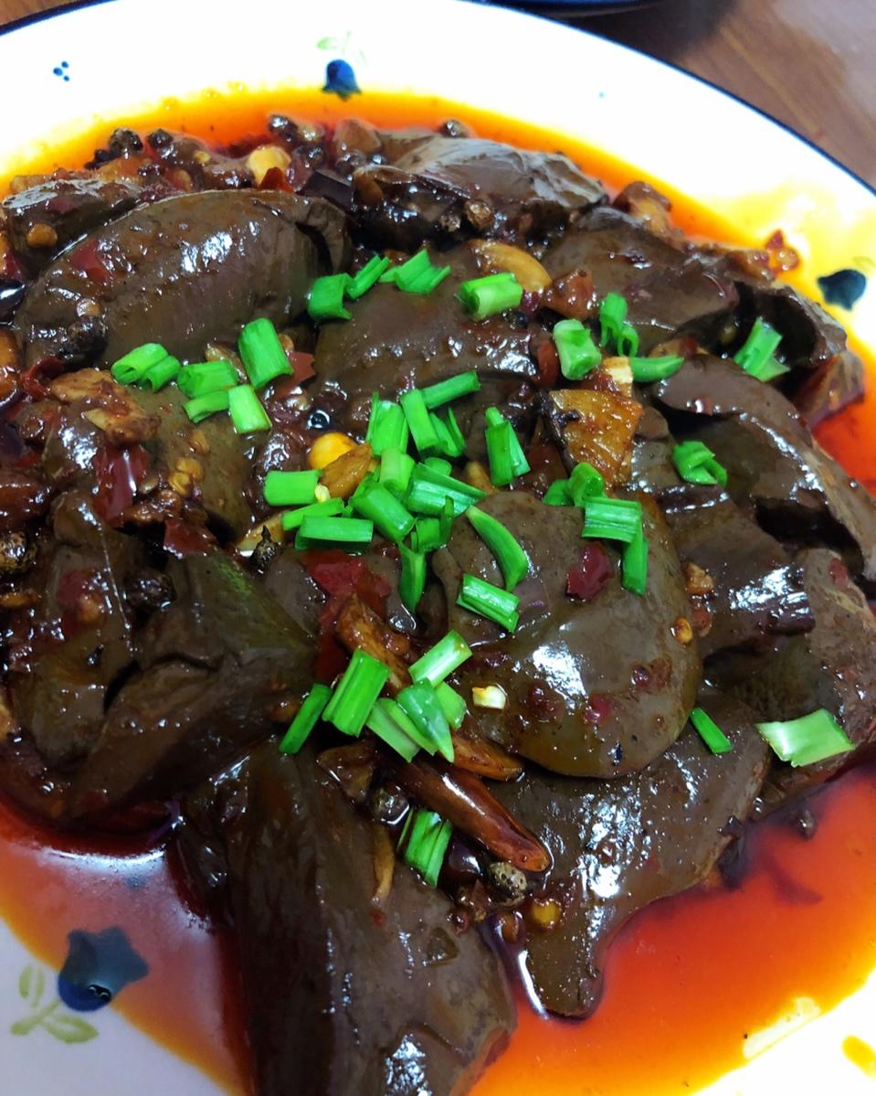 酸辣鸭血