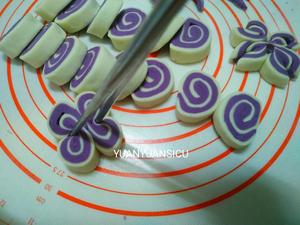 紫薯花卷的做法 步骤8