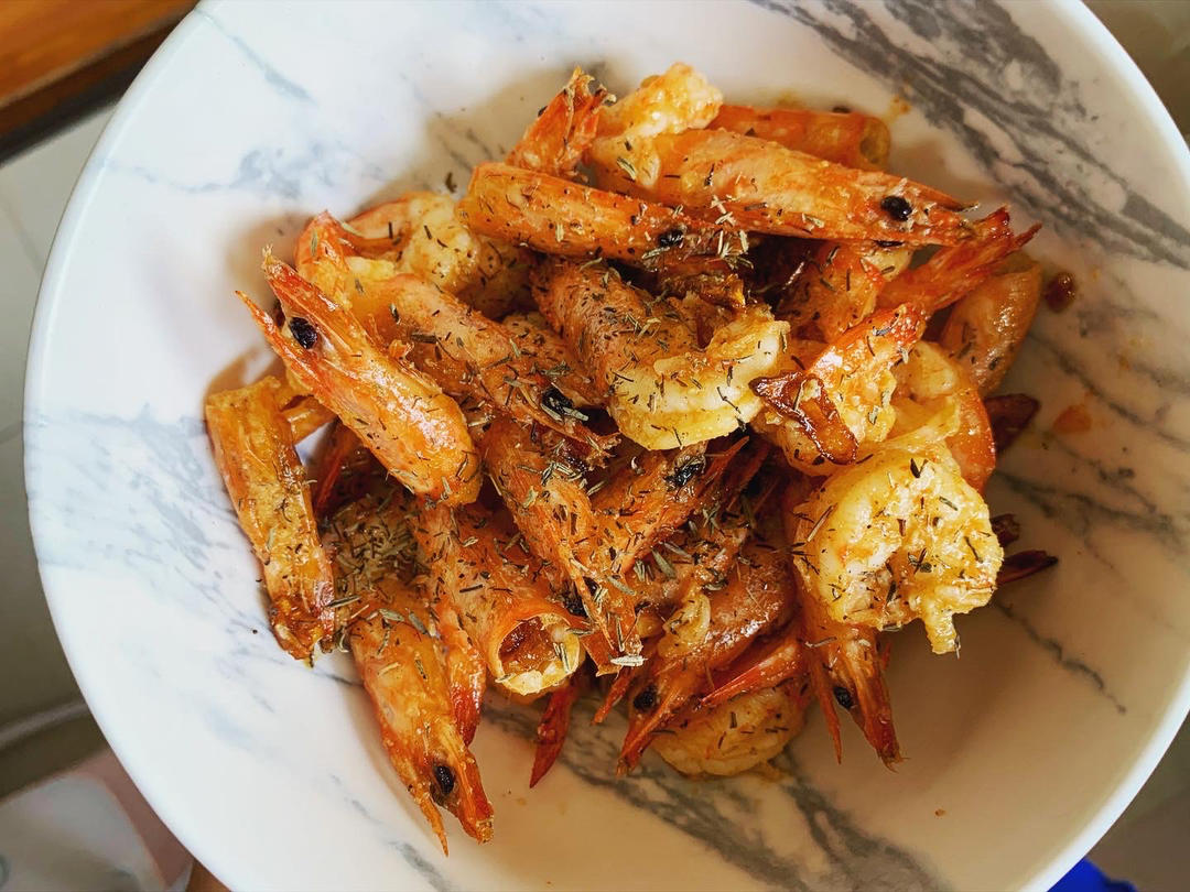 Tapas西班牙蒜辣虾