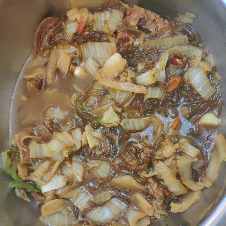 地道东北猪肉白菜炖粉条