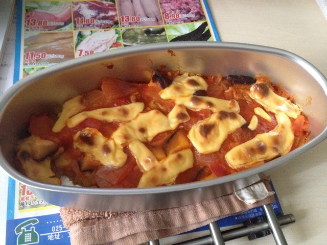 蕃茄肉酱奶酪焗饭