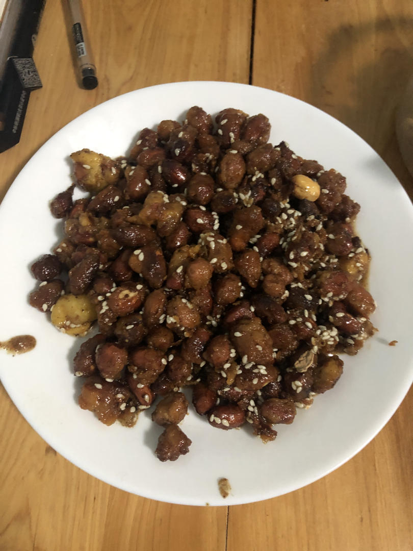 糖衣香酥花生米——又香又酥又甜之下酒神器